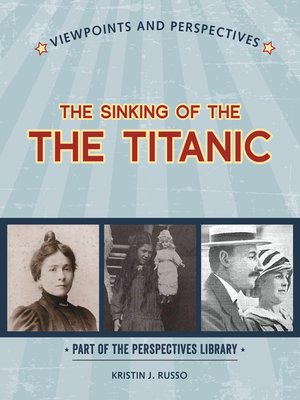 cover image of Viewpoints on the Sinking of the Titanic